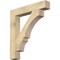 Ekena Millwork Balboa Block Rough Sawn Bracket, Douglas Fir, 6"W x 38"D x 42"H BKT06X38X42BOA05RDF - alternate 1